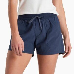 Kuhl 4" Womens Trekr Shorts, Indigo, Size Small